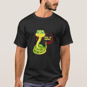 T-shirt Détendez-vous, je suis un animal venimeux non armé