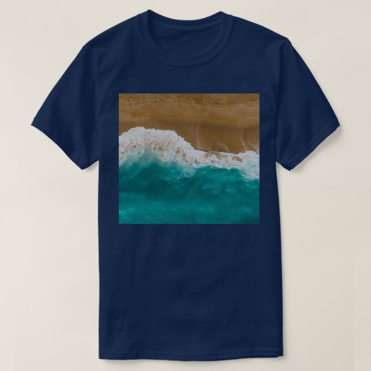 T-shirt Détendez-vous sur la plage (Design devant)