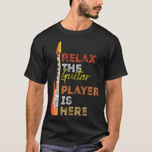T-shirt Détendez-Vous Sur Le Lecteur De Guitare.