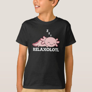 T-shirt Détente Axolotl Amateurs, Beaux Animaux Détente
