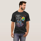 T-shirt Détente de l'astronaute (Devant entier)