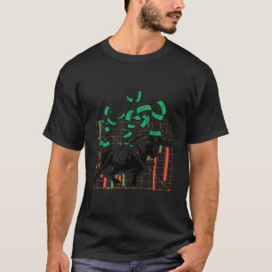 T-shirt Détenteur d'actions haussier négociant en bourse