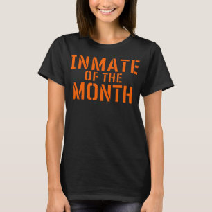 T-shirt Détenu de la prison du mois Drôle Halloween Ea