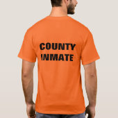 T-SHIRT DÉTENU DU COMTÉ (Dos)