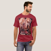 T-SHIRT DÉTÉRIORATION DE L'ESPRIT SUR LA MATIÈRE (Devant entier)