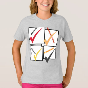 T-shirt Détermination de Puissance Force Énergie Coche Hau