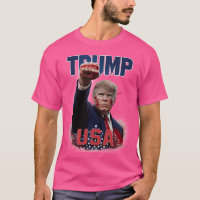Déterminé Donald Trump - Patriotique