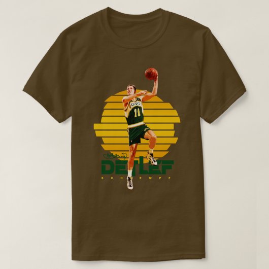 T-shirt Detlef Schrempf (Design devant)