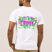 T-shirt d'étoile de Crunk (Dos)