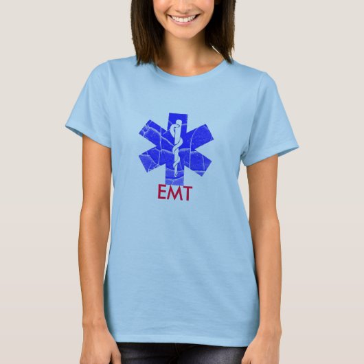 T-shirt d'étoile d'EMT (Devant)