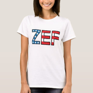 T-shirt d'étoiles et de rayures de Zef