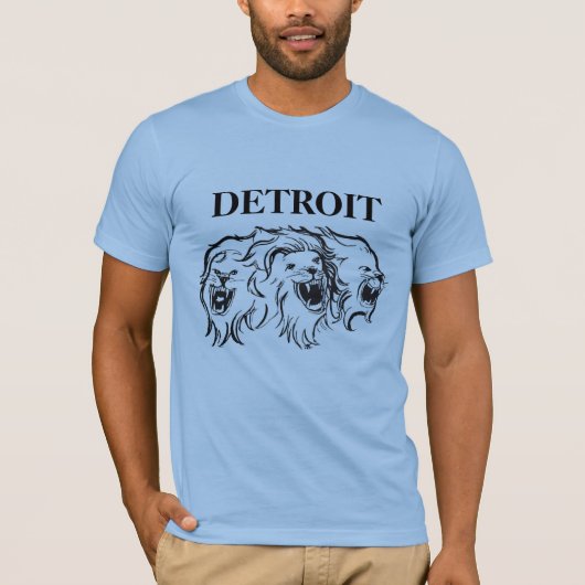 T-SHIRT DÉTROIT - LA PUISSANCE (Devant)