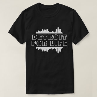 T-shirt Détroit pour la vie - Skyline