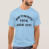 T-SHIRT DETROIT ROCK CITY 1976 (Devant)