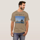 T-shirt DÉTROIT Skyline (Devant entier)