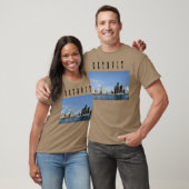 T-shirt DÉTROIT Skyline (Unisexe)