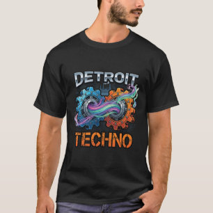 T-shirt Detroit Techno