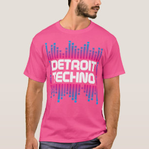 T-shirt Detroit Techno House Music Festival Tech Electro E