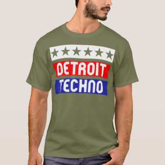 T-shirt Detroit Techno House Music Festival USA EDM