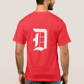 T-shirt Detroit Vamaos hélas Rojas (Dos)