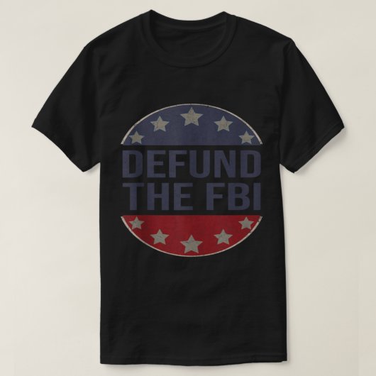 T-shirt Détruire le FBI (4) (Design devant)