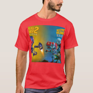 T-shirt Détruire Tous Les Humains 2 Reprobed Et Clone Nage
