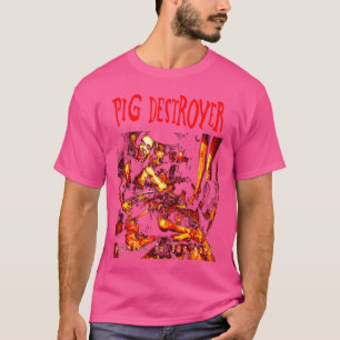 T-shirt Détruiseur De Cochon - Prowler Dans Le Jardin