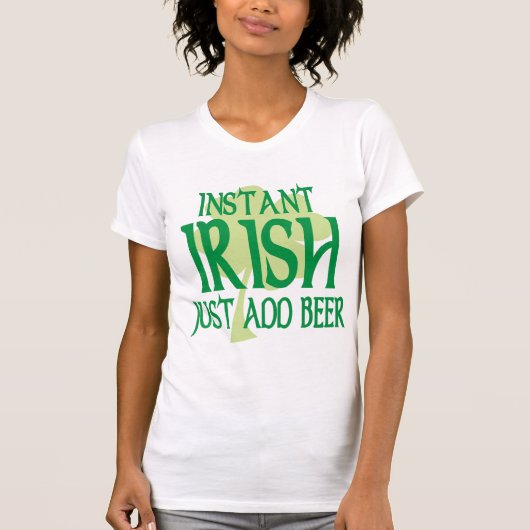 T-shirt détruit par Irlandais instantané (Devant)