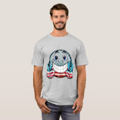 T-shirt Deuces Peace Smile (Devant entier)