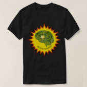 T-shirt Deus Ex Machina Circuit Board Cerveau Soleil Dieu  (Design devant)