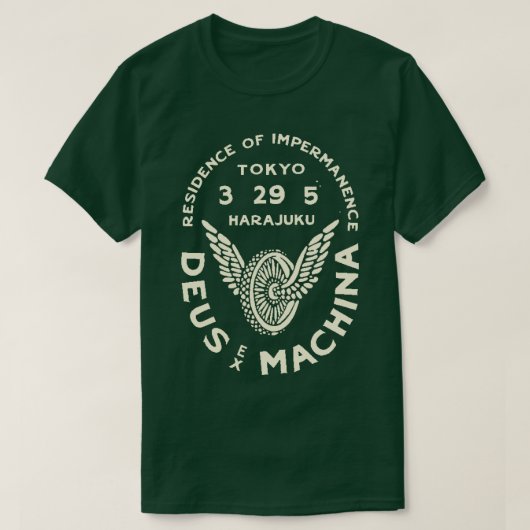 T-shirt Deus Ex Machina Tokyo (Design devant)