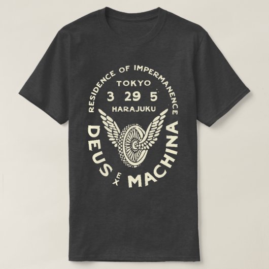 T-shirt Deus Ex Machina Tokyo (Design devant)