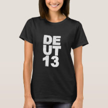 DEUT 13 - VERT - Blanc
