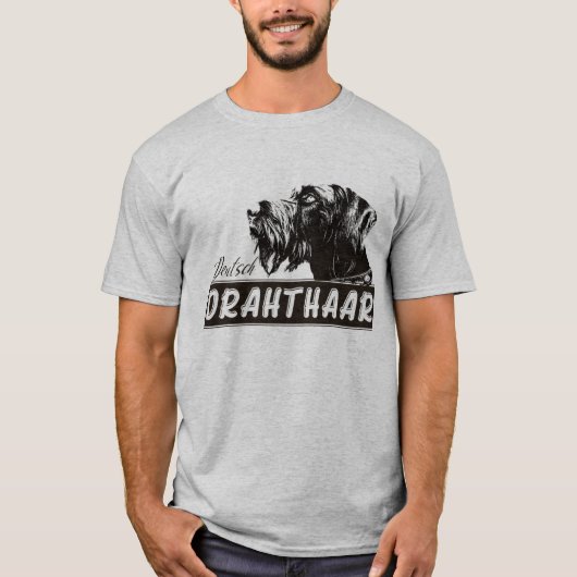 T-shirt Deutsch Drahthaar (Devant)