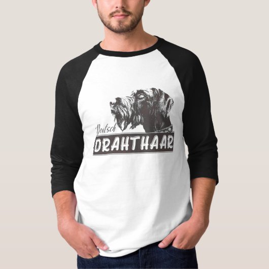 T-shirt Deutsch Drahthaar (Devant)