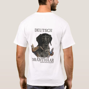 T-shirt Deutsch Drahthaar, un fantastique faisan et caille