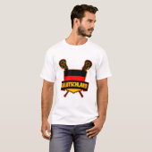 T-shirt Deutsch Lacrosse (Devant entier)