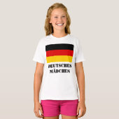 T-SHIRT DEUTSCHES MÄDCHEN (Devant entier)