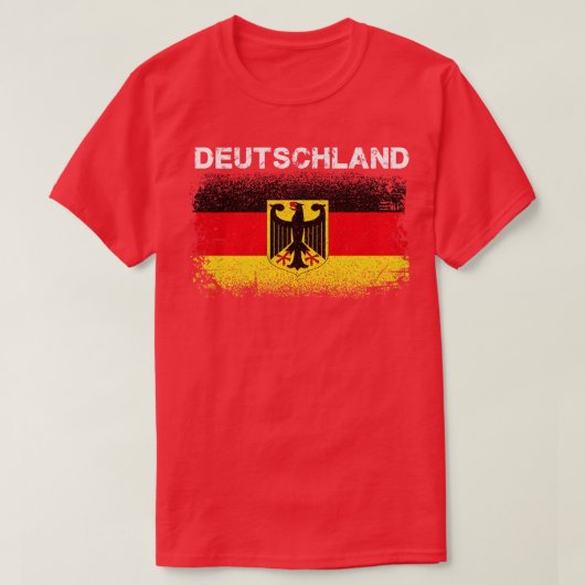 T-shirt Deutschland allemand (Design devant)