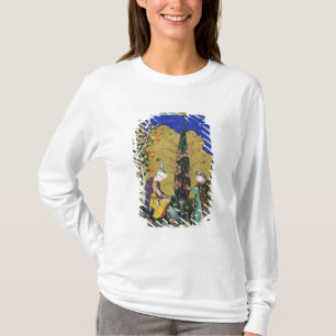 T-shirt Deux amants dans un verger fleurissant