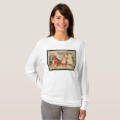 T-shirt Deux Amazone dans le combat avec un Grec (Devant entier)