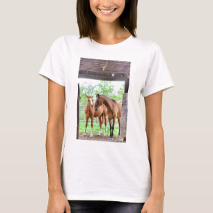 T-shirt Deux amis de cheval