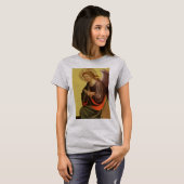 T-shirt Deux anges de la Renaissance par Maître de Bambino (Devant entier)