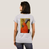 T-shirt Deux anges de la Renaissance par Maître de Bambino (Dos entier)