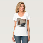 T-shirt Deux Beaux Cockerpoos T Shirt (Devant entier)