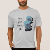 T-shirt Deux bières en remontant ! (Devant)