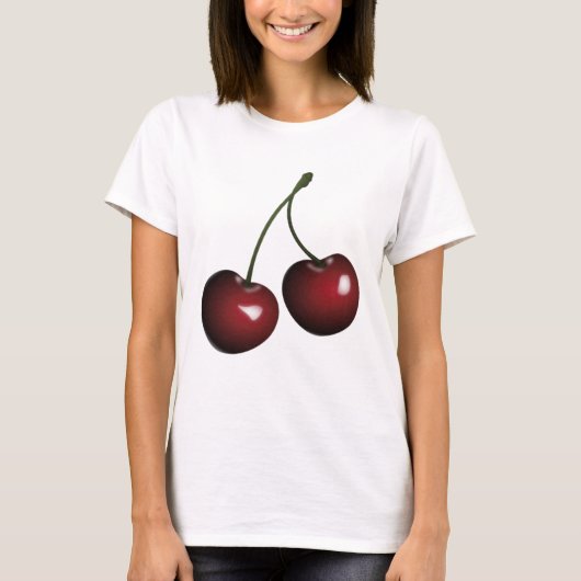 T-shirt Deux cerises (Devant)