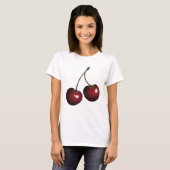 T-shirt Deux cerises (Devant entier)