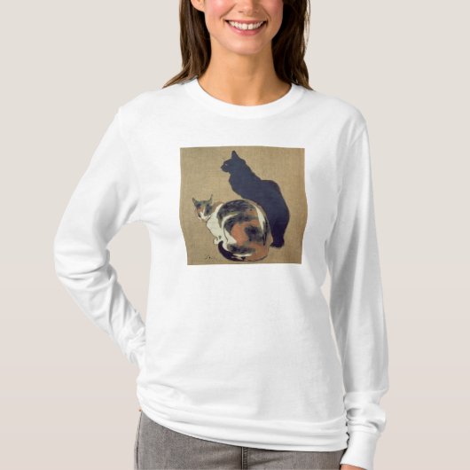 T-shirt Deux chats, 1894 (Devant)