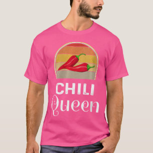 T-shirt Deux chili Queen Chili Cook de la concurrence de C